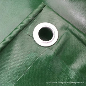 Heavy Duty Polyester Fabric Tarps Canvas Waterproof Tarpaulin